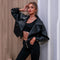 Ladies Autumn And Winter PU Leather Jacket - ROUTINE FASHION